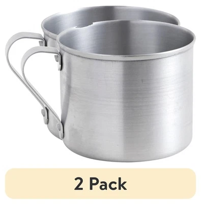 (Pack de 2) Tazas de aluminio de 0,7 cuartos de galón Foto 1 de 4