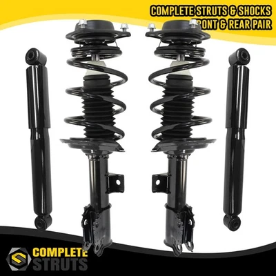 Front Complete Struts & Rear Shock Absorbers for 2011-2016 Hyundai Elantra Sedan Foto 1 de 4