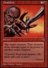 1x Deadshot MTG Tempest NM Magic Regular