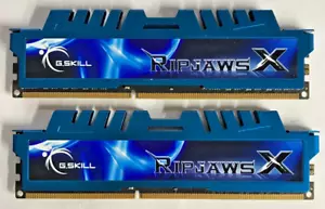 G.Skill Ripjaws 16GB (2x8GB)DDR3 F3-14900CL8D-8GBXM PC3-14900 4Gx2 1866MHz#R2103 - Bild 1 von 2