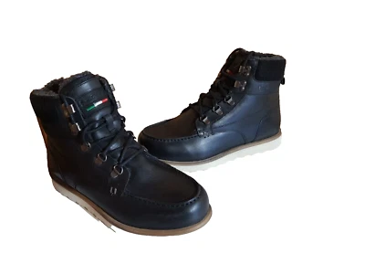 PANTOFOLA D’ORO PANTOFOLA d'ORO Bormio Uomo Herren Leder Winterboots Farbe schwarz Größe 41 NEU