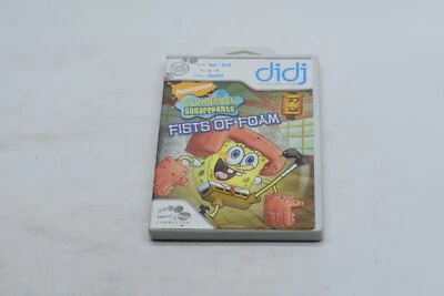 didj LEAP FROG  SpongeBob "Fists Of Foam" MATH 6-9 yrs 1st-3rd grd -FREE SHIP - Image 1 of 3