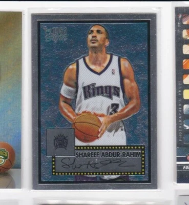SHAREEF ABDUR-RAHIM 05-06 TOPPS 1952 STYLE CHROME PARALLEL-SERIAL #'D 448/499 - Image 1 of 4