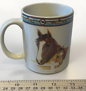 Tazza Mare Con Colt Ceramica Caffè Tè Cacao, Scuderie Valle Cedro - Foto 1 di 4