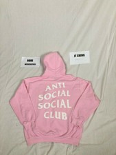 sudadera anti social social club rosa