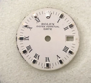 Rolex Lady Date 26mm Matt White Dial Silver Roman Numeral T Swiss T 6917,69174 - Bild 1 von 4