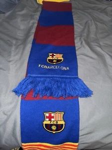 Barcelona Fan Scarf/ FCB Barcelona Soccer Scarf/Banner ,Bufanda - Picture 1 of 3