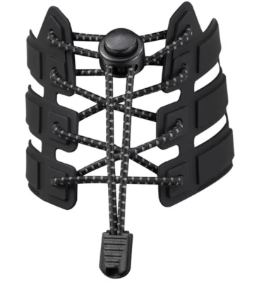 5 Colori Lacci Elastici Chiusura Rapida Fasce per Scarpe Elastiche Rotonde IT - Immagine 1 di 4