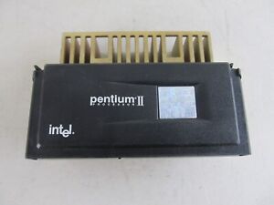 Intel Pentium II 266MHz Slot 1 Processor 80522PX266512 SL265 w/ Heat Sink