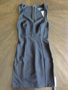FRENCH CONNECTION LULA STRETCH DRESS, Black, Size 4, MSRP $158 - Picture 1 of 4