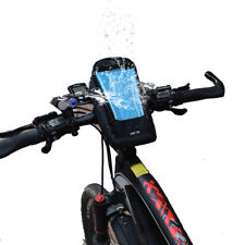 Touch Screen Bicycle Bike Front Frame Bag Waterproof Phone Holder Case Handelbar