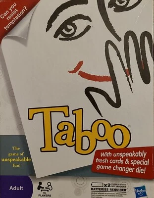 Taboo 2010 Hasbro Adult Player Game Sealed Great Game Night Fun - Image 1 of 3