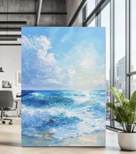 Ocean Wall Art | Ocean Wall Decor | Beach House Wall Decor - Picture 1 of 4