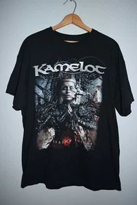 Rare KAMELOT SHADOW THEORY Concert 2019 North American TOUR T-Shirt Sz XL Black - Picture 1 of 7