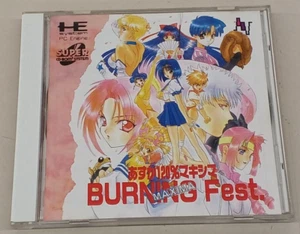 PC Engine ASUKA 120% MAXIMA Burning Fest. JP Edit Very Good GP - Picture 1 of 4