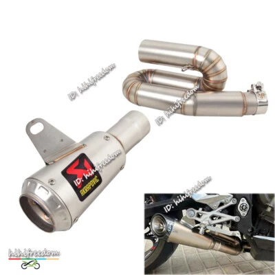 Puntas traseras tubo escape moto Triumph Street Triple 765 R S RS 2017-2023 Foto 1 de 4