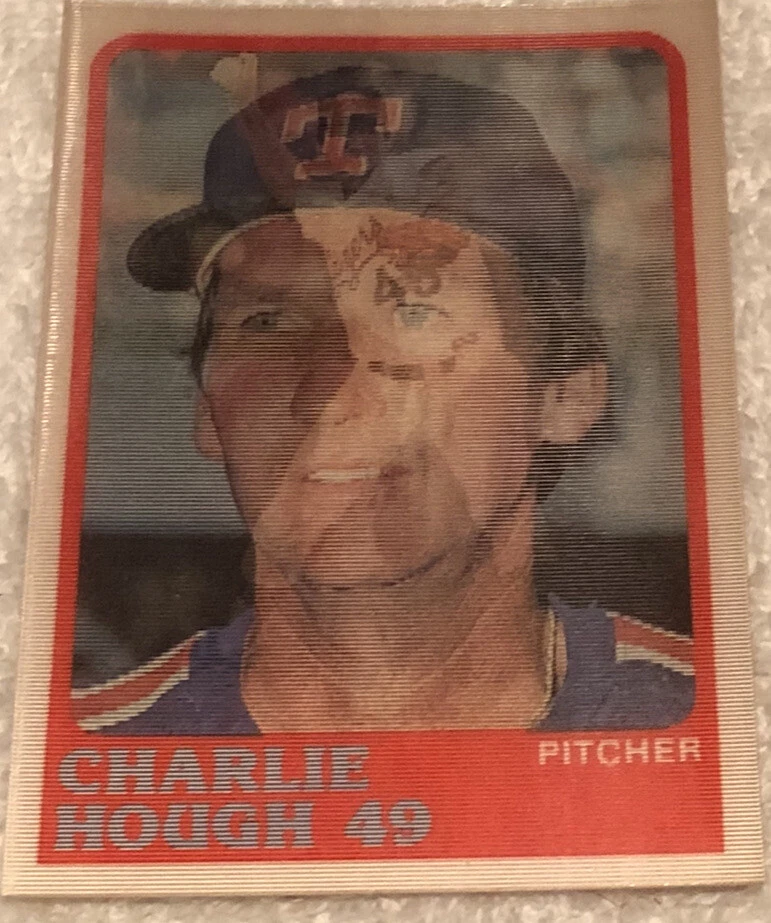 1988 (RANGERS) Sportflics #87 Charlie Hough Pitcher - Image 1 of 3