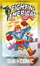 FIGHTING AMERICAN #3 COVER B BALTHAZAR (TITAN 2017 1st Print) COMIC