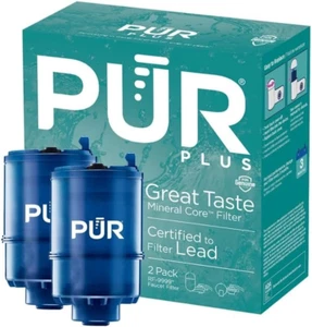Wasserhahnhalterung Ersatzfilter 2er Pack, Original PUR Filter, 3-in-1 leistungsstark,, - Bild 1 von 11
