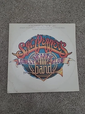 Sgt Peppers Lonely Hearts Club Band Vinyl LP Record Peter Frampton  The Bee Gees - Image 1 of 4