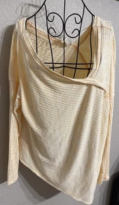 Free People ROSE PINK Cross Neck Tunic Shirt Top XS NWT - Picture 1 of 10