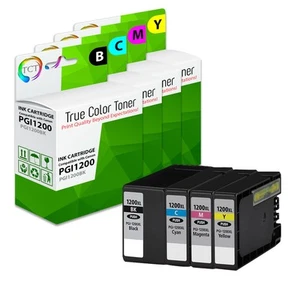 4 Stück TCT PGI-1200 HY für Canon Maxify MB2320 2020 2350 kompatible Tintenpatrone - Bild 1 von 6