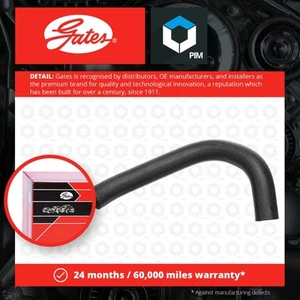 Radiator Hose fits JEEP GRAND CHEROKEE Mk2 4.0 Upper 99 to 04 ERH Coolant Gates - Picture 1 of 2
