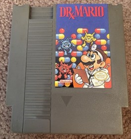 Dr. Mario (Nintendo Entertainment System, 1990) NES - Tested - Authentic - MINT