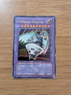 Yu-Gi-Oh TCG UFOroid Fighter CRV-EN034 Ultimate Rare 1st Edition Card (MP) - Image 1 of 4