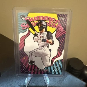 2025 Topps Series 2 Dylan Crews Summer Superstars RC #SS-48 Washington Nationals - Picture 1 of 2