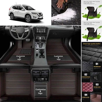 For Nissan X-Trail Car Floor Mats Luxury Waterproof Pads Liner Auto Rug Foto 1 de 4