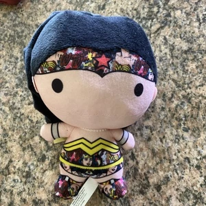 DC Justice League Wonder Woman 8” Plush Chibi Doll Figure - Picture 1 of 2