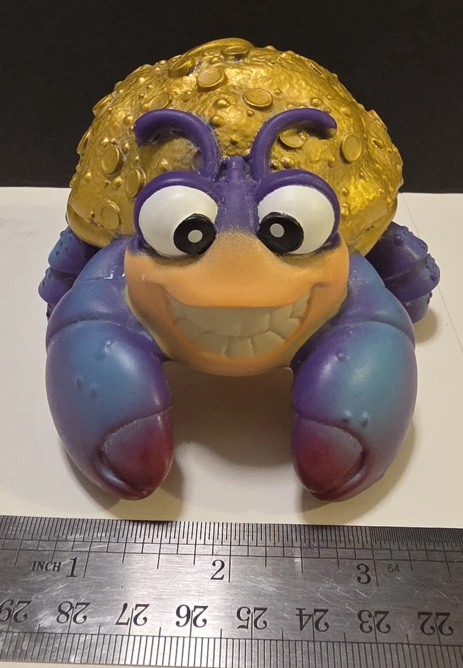 Disney Moana Tamatoa Cangrejo Figura Juguete PVC Coleccionable Púrpura Oro Villano Brillante Foto 1 de 3