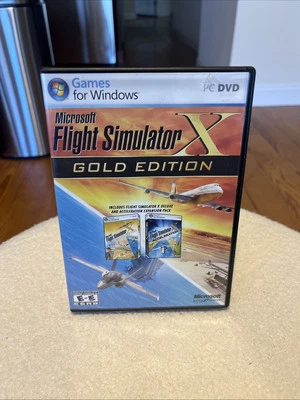 Microsoft Flight Simulator X: Gold Edition (PC: Windows, 2008) Complete - Image 1 of 4