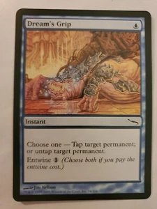 MTG Magic The Gathering Card Dream's Grip Instant Blue Mirrodin 2003 - Picture 1 of 2