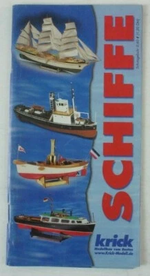 SCHIFFE Krick Modellbau vom Besten 2001 Prospekt B16013 - Image 1 of 4