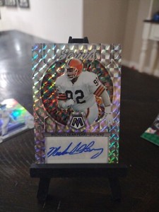 2023 Panini Mosaic Michael Dean Perry Silver Prizm Scripts Auto #S25 Browns