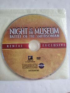 Night At The Museum Battle of the Smithsonian Rental Exclusive Loose Disc DVD Mo