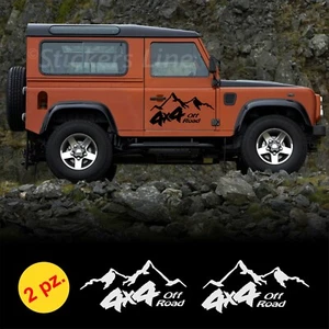 Adesivi fuoristrada Land Rover Evoque Discovery Defender montagna 4x4 off road - Imagen 1 de 1