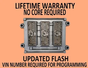 Chevrolet Trailblazer 2004 ordenador motor 4,2 L 12574976 vin programado - Imagen 1 de 2