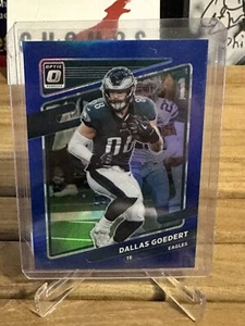 2021 Dallas Goedert Optic Blue #/179 Card Philadelphia Eagles - Picture 1 of 7