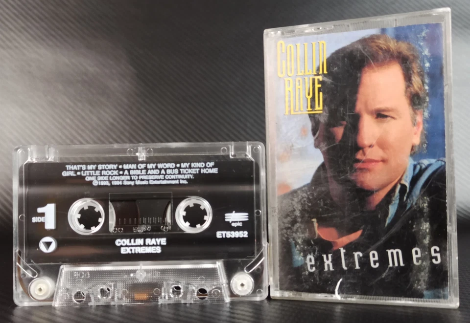 Extremes by Collin Raye (Cassette Tape, 1993, Sony Music/Epic) - Image 1 of 4