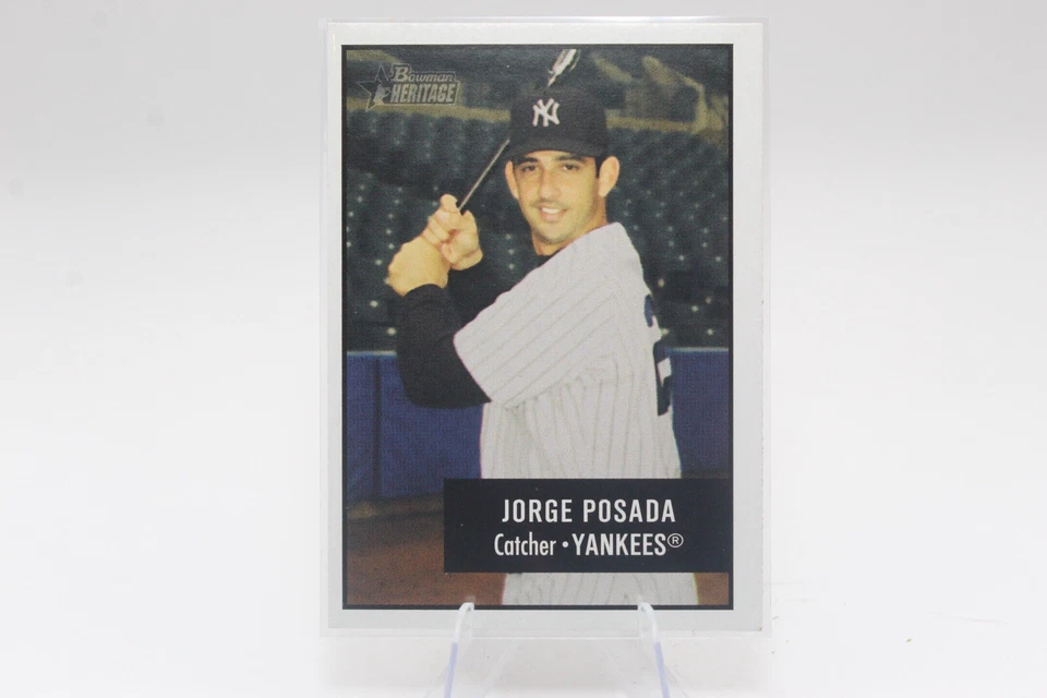 2003 Bowman Heritage - #1 Jorge Posada - Image 1 of 2
