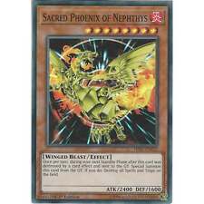Yu-Gi-Oh Sacred Phoenix of Nephthys - HISU-EN012 - Super Rare Card - 1st Edition