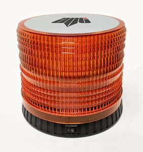 CAMIÓN DE ADVERTENCIA DE PELIGRO BALIZA LED MAGNÉTICA ALIMENTADA POR BATERÍA GRANDE LUZ HGV - Imagen 1 de 4