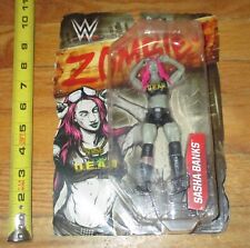 2016 WWE WWF Mattel Sasha Banks Diva Zombie Wrestling Figure NJPW