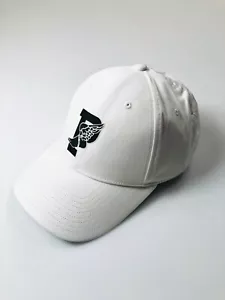 NWT POLO RALPH LAUREN PWING STADIUM WHITE CAP 6 PANEL PRL PONY PWING PATCH HAT - Picture 1 of 3