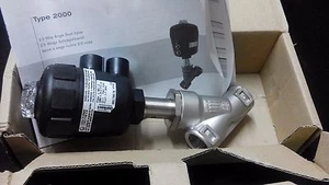 BURKERT ID-NO00178678 2/2-WAY-PISTON-OPERATED ANGLE-SEAT VALVE - Picture 1 of 7