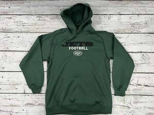 Reebok NFL Team Apparel New York Jets Football Youth Pullover Hoodie Sweatshirt