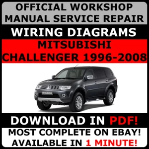 # OFFICIAL WORKSHOP Service Repair MANUAL MITSUBISHI CHALLENGER 1996-2008 # - Picture 1 of 6